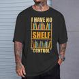 Bookworm Library Librarian Book Nerd Reading T-Shirt Gifts for Him