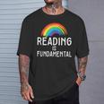 Bookworm Literature I Book Nerd I Reading Is Fundamental T-Shirt Gifts for Him