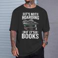 Bookworm Outfit Book Lover It's Not Hoarding If It's Books T-Shirt Gifts for Him Bookworm Outfit Book Lover It's Not Hoarding If It's Books T-Shirt Gifts for Him