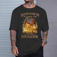 Bookworm Please I'm a Book Dragon Dragon Books Lovers T-Shirt Gifts for Him