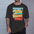 Bronson's Reading Shirt Personalized Book Reading T-Shirt Gifts for Him