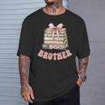 Brother Book First Chapter Birthday Family Matching Party T-Shirt Gifts for Him