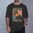 Bunny That's What I Do I Read Books And I Know Things T-Shirt Gifts for Him