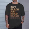 Buy Art Read Black Books T-Shirt Gifts for Him