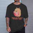 CapyFun Books Are The Only Treasure I Need Capybara Kids T-Shirt Gifts for Him
