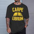 Carpe Librum Latin Language Lover Book Reading LIterary T-Shirt Gifts for Him Carpe Librum Latin Language Lover Book Reading LIterary T-Shirt Gifts for Him