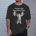 Cat I Lift So I Can Carry More Books Bookworm Gym T-Shirt Gifts for Him Cat I Lift So I Can Carry More Books Bookworm Gym T-Shirt Gifts for Him