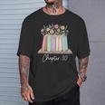 Chapter 30 Book Lover Thirty Years Old 30th Birthday Floral T-Shirt Gifts for Him