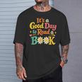 Cheerful Good Day To Read A Book Cozy Warm Bookworm T-Shirt Gifts for Him