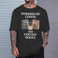 Coffee And Fantasy Books Magical Reading Time T-Shirt Gifts for Him