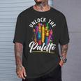 Coloring Book Lover Childrens Book Drawing Coloring Color T-Shirt Gifts for Him
