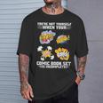 Comic Book Collecting Gear Collection Comics Collector T-Shirt Gifts for Him Comic Book Collecting Gear Collection Comics Collector T-Shirt Gifts for Him