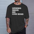 Comic Books I Love Comic Books For Men And Women T-Shirt Gifts for Him