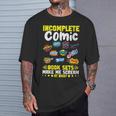 Comics Collector Gear Comic Book Collecting Comics Lover T-Shirt Gifts for Him Comics Collector Gear Comic Book Collecting Comics Lover T-Shirt Gifts for Him