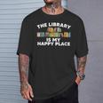Cool Library Art For Men Women Bookworm Librarian Book Lover T-Shirt Gifts for Him