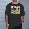 Cool Reading For Men Women Read Books Library Book Lovers T-Shirt Gifts for Him