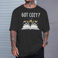 Cozy Cat Mystery Book Lover Reading Nerd Cute Bookish Reader Men Women Kids T-Shirt Gifts for Him Cozy Cat Mystery Book Lover Reading Nerd Cute Bookish Reader Men Women Kids T-Shirt Gifts for Him