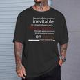 Crime And Punishment Fyodor Dostoyevsky Book QuoteShirt T-Shirt Gifts for Him