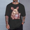 Cute Armadillo With Book I Armadillo T-Shirt Gifts for Him Cute Armadillo With Book I Armadillo T-Shirt Gifts for Him