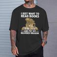 Cute Bearded Dragon For Men Women Zoology Reptile Book Lover T-Shirt Gifts for Him