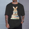 Cute Bunny Reading Book Back To School Easter T-Shirt Gifts for Him Cute Bunny Reading Book Back To School Easter T-Shirt Gifts for Him