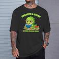 Cute Dino Book Lover Unearth A Story Summer Reading T-Shirt Gifts for Him Cute Dino Book Lover Unearth A Story Summer Reading T-Shirt Gifts for Him