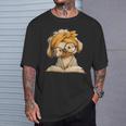 Cute Puppy Reading Dog Book Lover Animal Graphic Small Open T-Shirt Gifts for Him Cute Puppy Reading Dog Book Lover Animal Graphic Small Open T-Shirt Gifts for Him