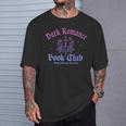 Dark Romance Book Club Always Falling For The Villain Quote T-Shirt Gifts for Him