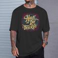 Have The Day You Deserve Sassy Spicy Graphic Book Lovers T-Shirt Gifts for Him
