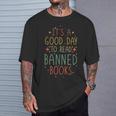 A Day To Read Banned Book Book Lover Reader Read Books T-Shirt Gifts for Him