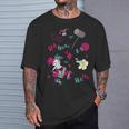 DC Comics Harley Quinn With Textbook Collage T-Shirt Gifts for Him