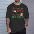 Dear Santa Just Bring Books Lover Librarian Book Worm Xmas T-Shirt Gifts for Him Dear Santa Just Bring Books Lover Librarian Book Worm Xmas T-Shirt Gifts for Him
