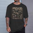 Dinosaurs Didn't Read We Know What Happened To Them Bookish T-Shirt Gifts for Him Dinosaurs Didn't Read We Know What Happened To Them Bookish T-Shirt Gifts for Him
