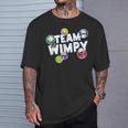 DOAWK Colorful Team Wimpy Sticker Collage Book Series T-Shirt Gifts for Him