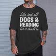 Dogs And Reading I Love Dogs I Love Reading And Books T-Shirt Gifts for Him Dogs And Reading I Love Dogs I Love Reading And Books T-Shirt Gifts for Him