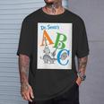 Dr Seuss ABC Book Cover T-Shirt Gifts for Him
