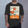 Dr Seuss Fox In Socks Book Cover T-Shirt Gifts for Him