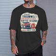 In My Dream World Books Are Free Coffee Healthy T-Shirt Gifts for Him