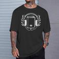 Easily Distracted By Audiobooks Book Lover T-Shirt Gifts for Him
