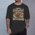 Easily Distracted By Turtles And Books T-Shirt Gifts for Him Easily Distracted By Turtles And Books T-Shirt Gifts for Him