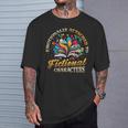 Emotionally Attached To Fictional Characters Book Reading T-Shirt Gifts for Him