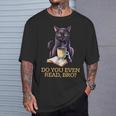 DO YOU EVEN READ BRO Cat Lover's Reading Books T-Shirt Gifts for Him