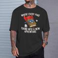 Every Page a New Adventure Book Lover T-Shirt Gifts for Him Every Page a New Adventure Book Lover T-Shirt Gifts for Him