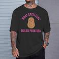 What Excellent Boiled Potatoes Literature Book Kawaii Potato T-Shirt Gifts for Him What Excellent Boiled Potatoes Literature Book Kawaii Potato T-Shirt Gifts for Him