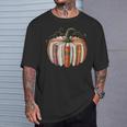 Fall Book Pumpkin Retro Reading Halloween Teacher T-Shirt Gifts for Him Fall Book Pumpkin Retro Reading Halloween Teacher T-Shirt Gifts for Him