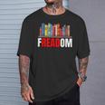 Frea-Dom Anti Ban Books I Read Banned Books Freedom Book T-Shirt Gifts for Him Frea-Dom Anti Ban Books I Read Banned Books Freedom Book T-Shirt Gifts for Him