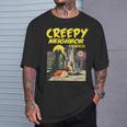 FUNNY Creepy Neighbor Comics Parody Horror Comic Book T-Shirt Gifts for Him FUNNY Creepy Neighbor Comics Parody Horror Comic Book T-Shirt Gifts for Him