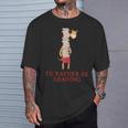 Giraffe Book Lovers I'd Rather Be ReadingShirt T-Shirt Gifts for Him Giraffe Book Lovers I'd Rather Be ReadingShirt T-Shirt Gifts for Him