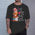 Gnome Shirt Women Girls Book Lover Reading Club Gnome Lover T-Shirt Gifts for Him Gnome Shirt Women Girls Book Lover Reading Club Gnome Lover T-Shirt Gifts for Him