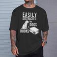 Golden Retriever Easily Distracted By Books And Dogs Premium Tri-Blend T-Shirt Gifts for Him Golden Retriever Easily Distracted By Books And Dogs Premium Tri-Blend T-Shirt Gifts for Him